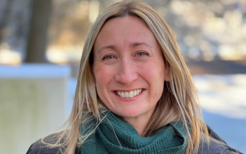 Portrait of Professor Tilley- she is looking at the camera and smiling