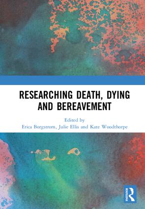 Researching Death, Dying and Bereavement book cover