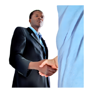 2 people shaking hands