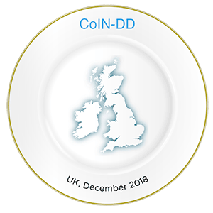 Commemmorative dish from the first COIN-DD workshops in Kenya, 2018.