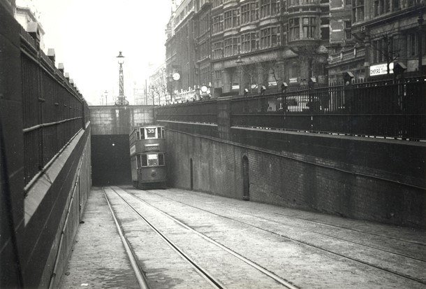 Image result for tram shafts in london