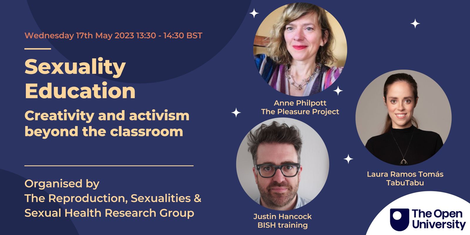 RSSH Seminar Series: Sexuality Education - Creativity and activism beyond  the classroom | Faculty of Wellbeing, Education and Language Studies