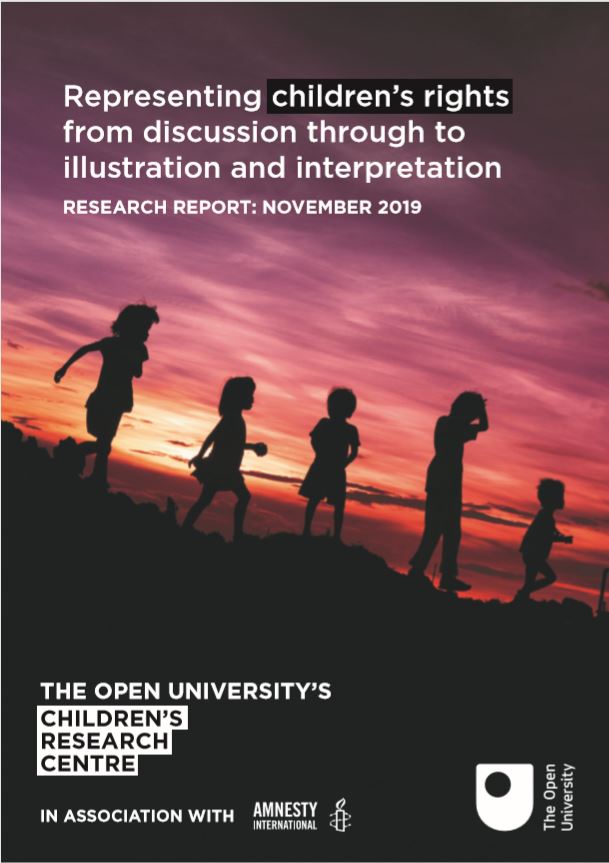 "Representing children’s rights from discussion through to illustration and interpretation" book cover