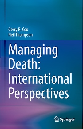 Researching Death, Dying and Bereavement book cover