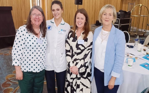 This image is of Grace at the NI Chief Nursing conference.