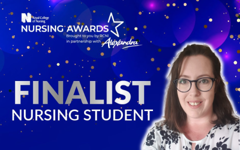 RCN Nursing Awards 2022 finalist, Jade Wareham