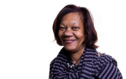 A profile photo of Jenny Douglas against a white background